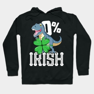 Rex St Patricks Day Dinosaur Hoodie